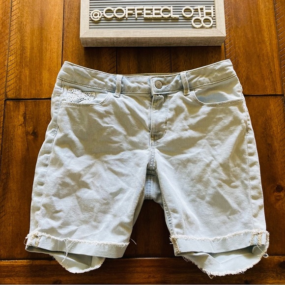 SO Other - SO Light Wash Bermuda Shorts